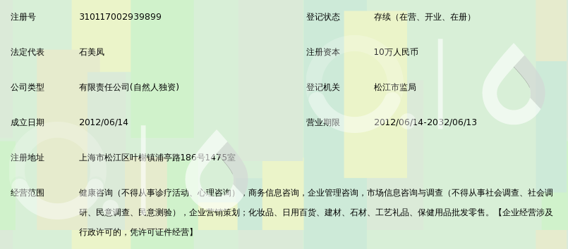 上海馨丽健康信息咨询 专业健康管理信息咨询，守护您的品质生活